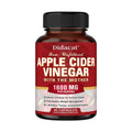 Apple Cider Vinegar Capsules 1600mg – Digestive Support Dietary Supplement Qst 60 Count-1 bottle