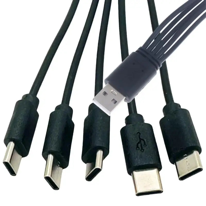 USB-C Splitter Cable | 2 3 4 5 Port Multi Charging Adapter USB-C Splitter Cable Qme