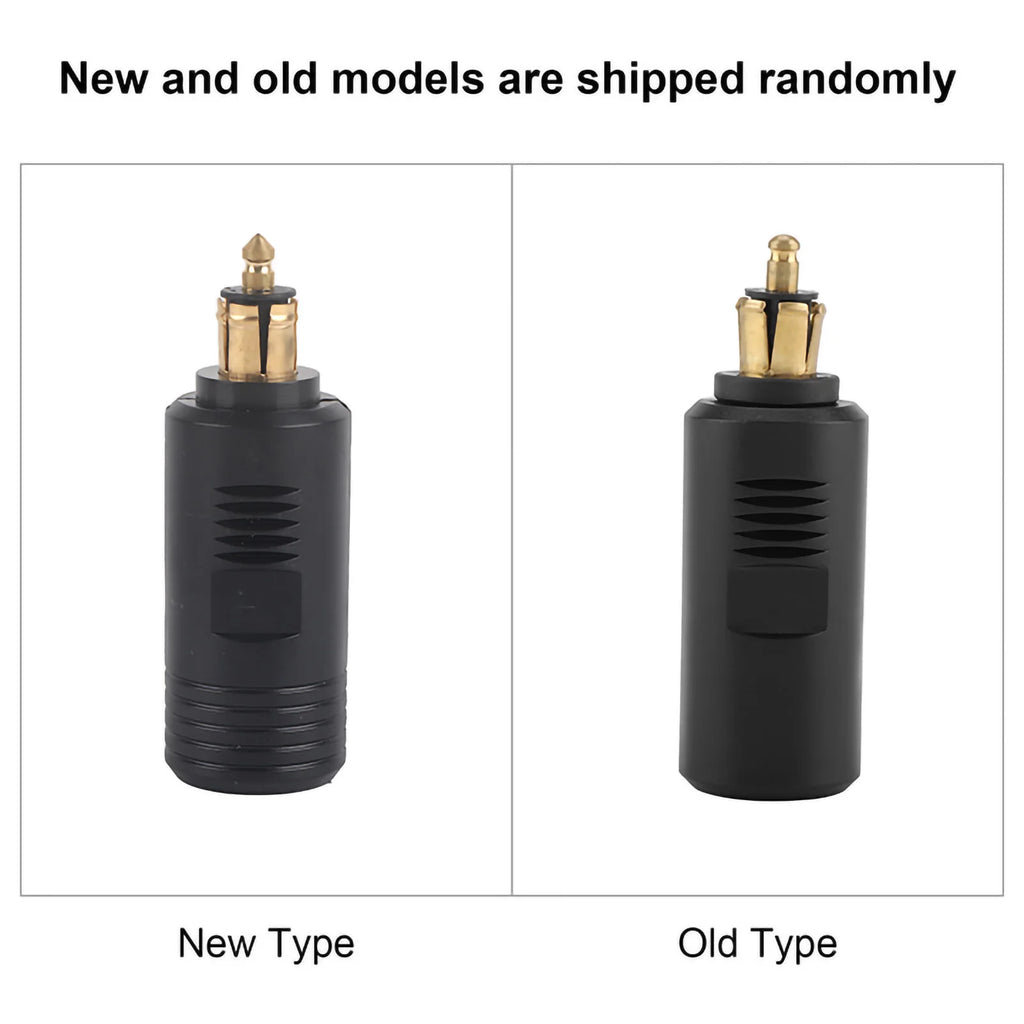 12V Motorcycle European Cigarette Lighter Adapter – DIN Socket Motorcycle Power Adapter Qst