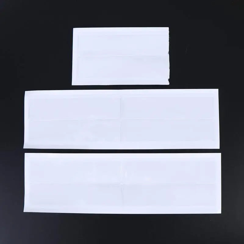 Clear Adhesive PVC Shelf Tag Pockets – No-Trace Label Holders Shelf Label Holders Qme