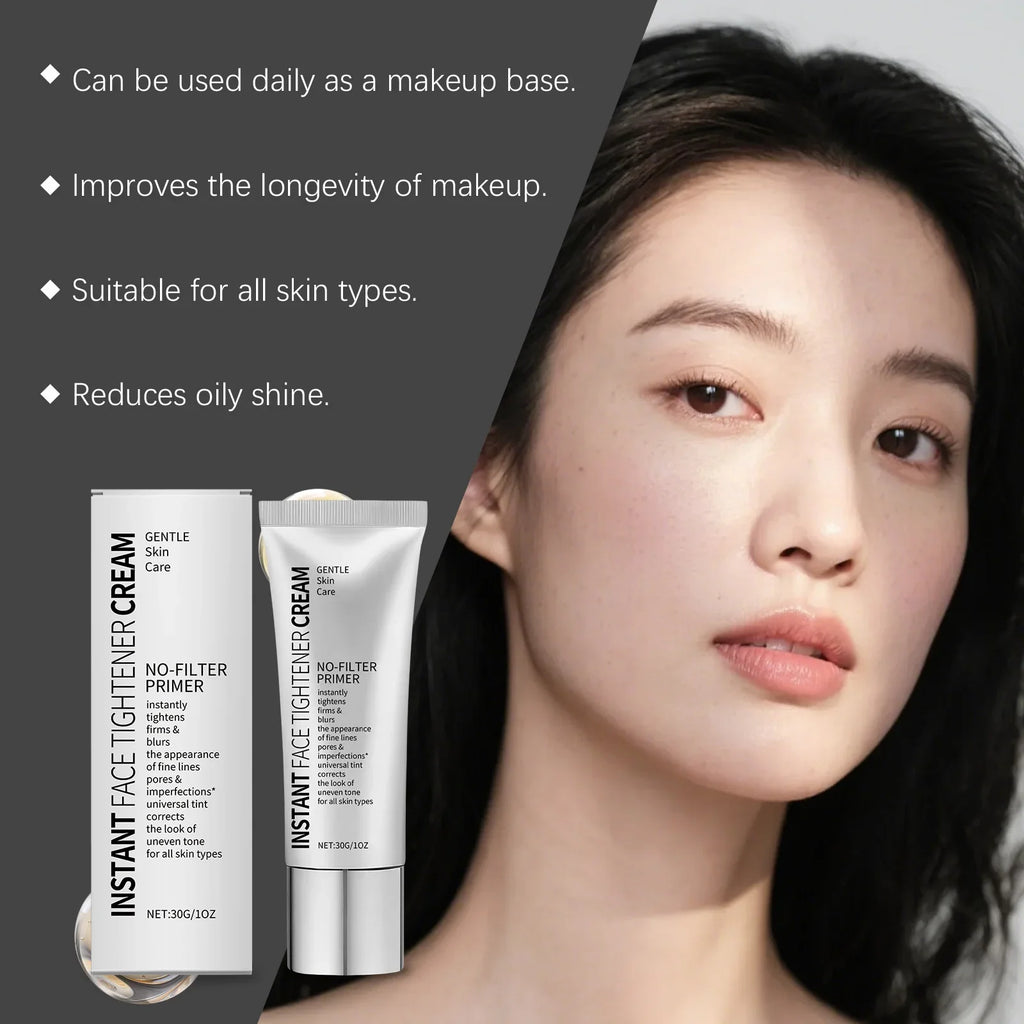 Face Firming Primer Moisturizer | Hydrating Pre-Makeup Cream Face Primer Moisturizer Qme