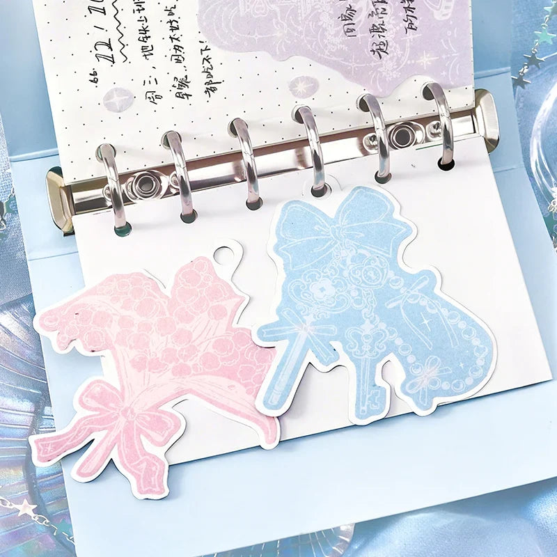 Kawaii Korean Sticky Notes – DIY Scrapbook Colorful Notepad Decorative Sticky Notes Qme