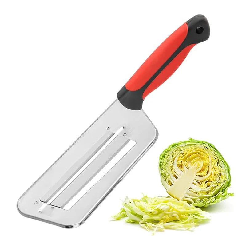 Stainless Steel Double-Layer Cabbage Slicer & Vegetable Shredder Vegetable Slicer Shredder Qst