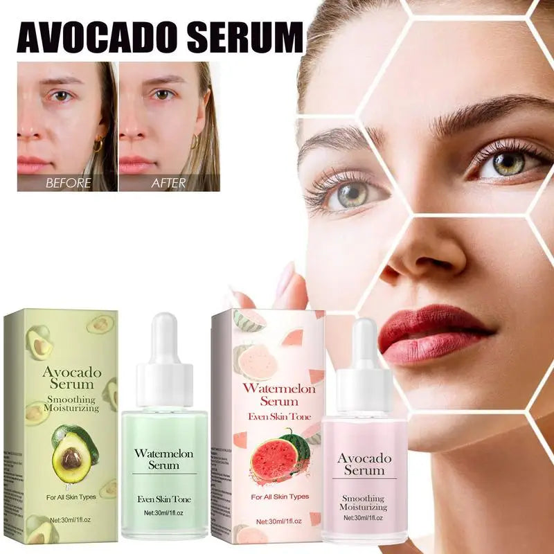 Avocado Watermelon Firming Face Serum | Lifting Essence 30ml Face Serum Qme
