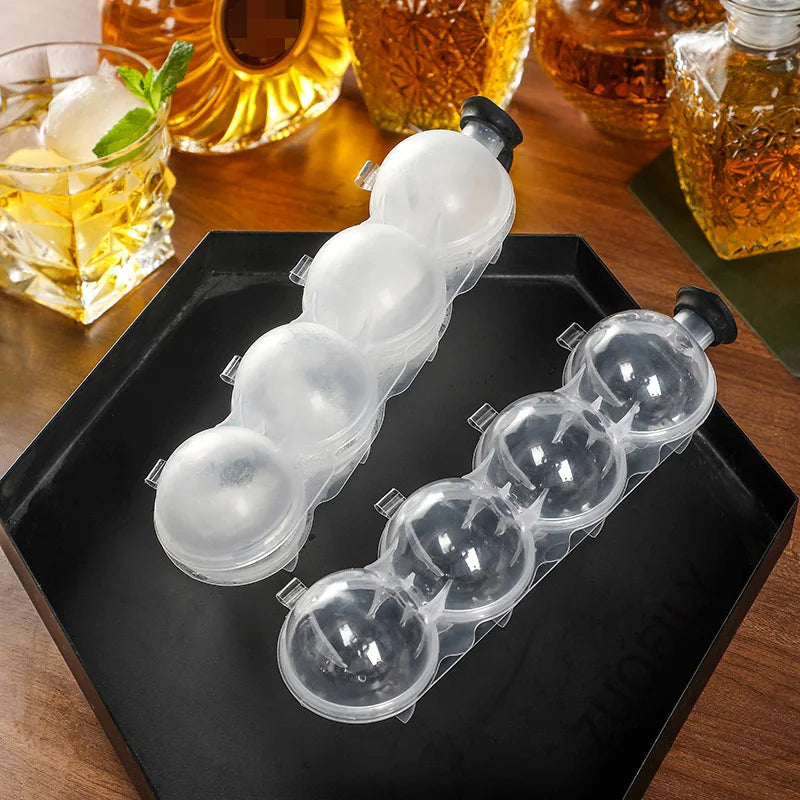 Ice Ball Mold Maker – Sphere Cocktail & Whiskey Ice Mould Ice Ball Mould Qme