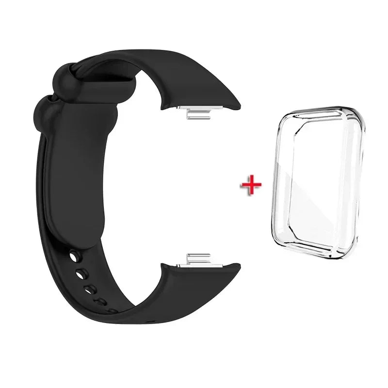Xiaomi Mi Band 8 Silicone Strap & Protective Case – 31 Colors