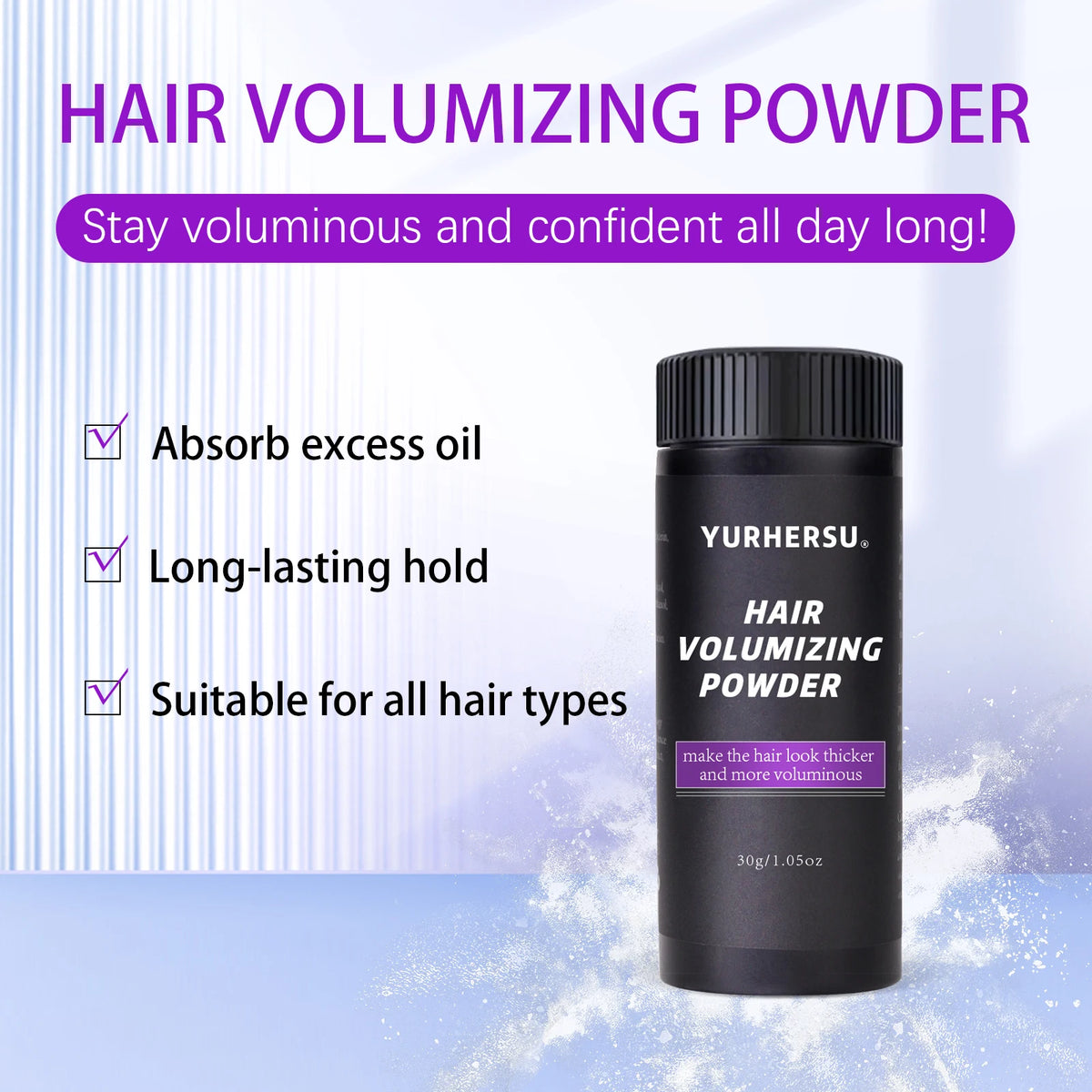 YURHERSU Hair Volumizing Powder – Body & Texture for Fine Hair Hair Volumizing Powder Qst