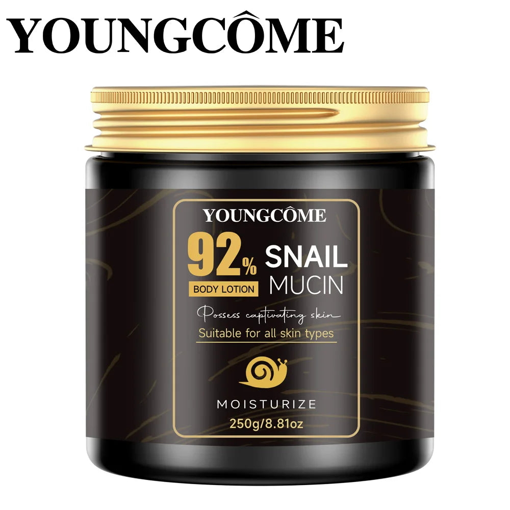 YOUNGCOME 92% Snail Protein Cream – Firming Body Lotion 250g Snail Protein Cream Qst