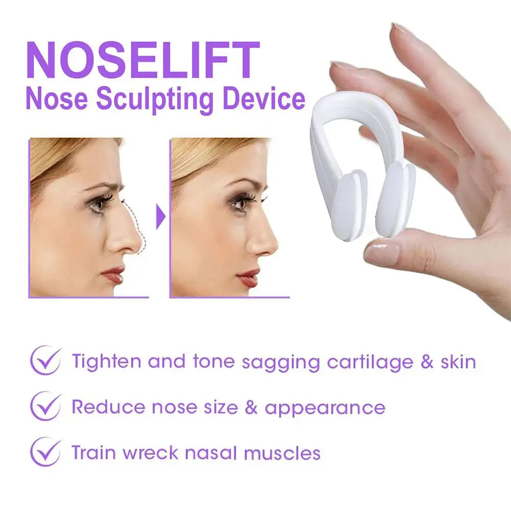 Soft Silicone Nose Shaper Clip – Lifting & Sculpting Tool Nose Shaping Clip Qme