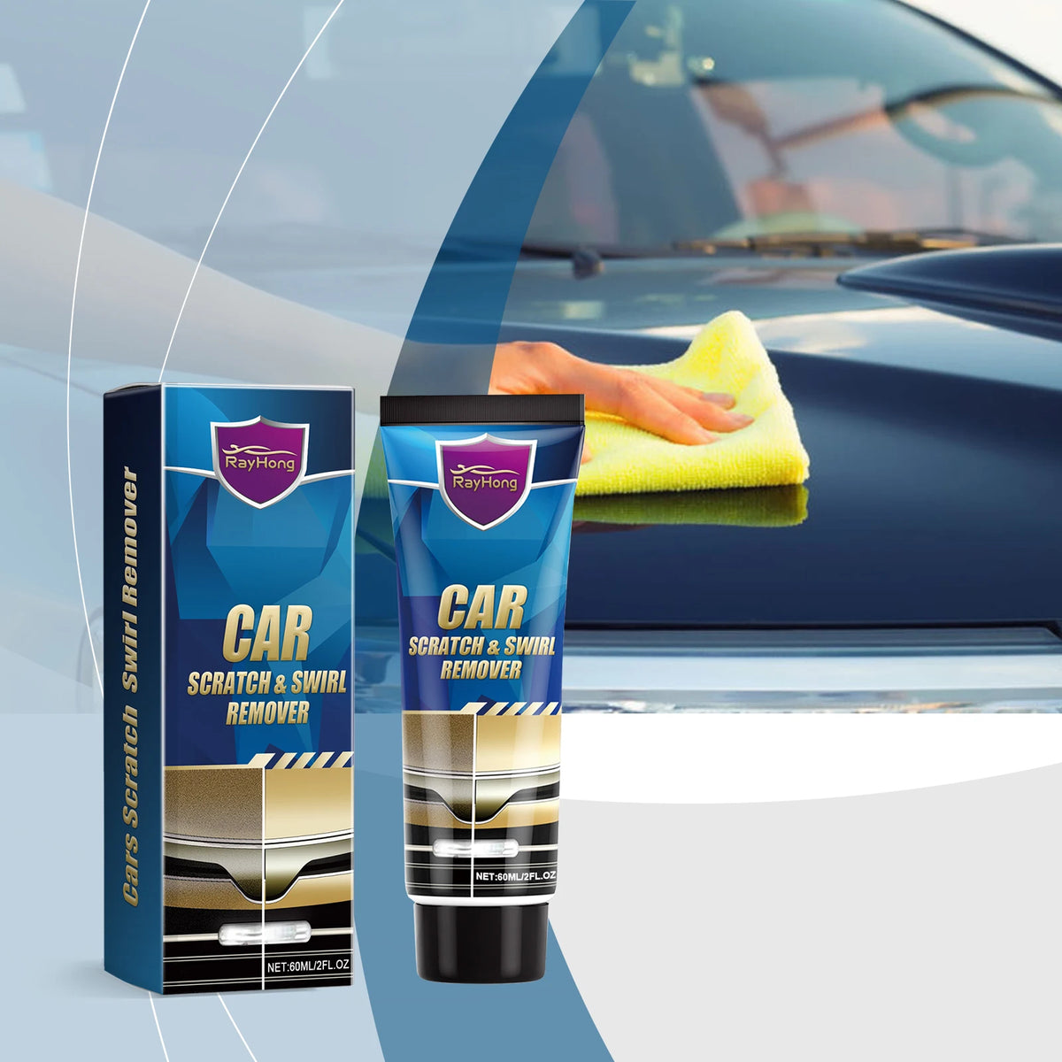 Rayhong Car Scratch Repair Paste – Touch Up Paint Restorer Car Scratch Repair Paste Qst