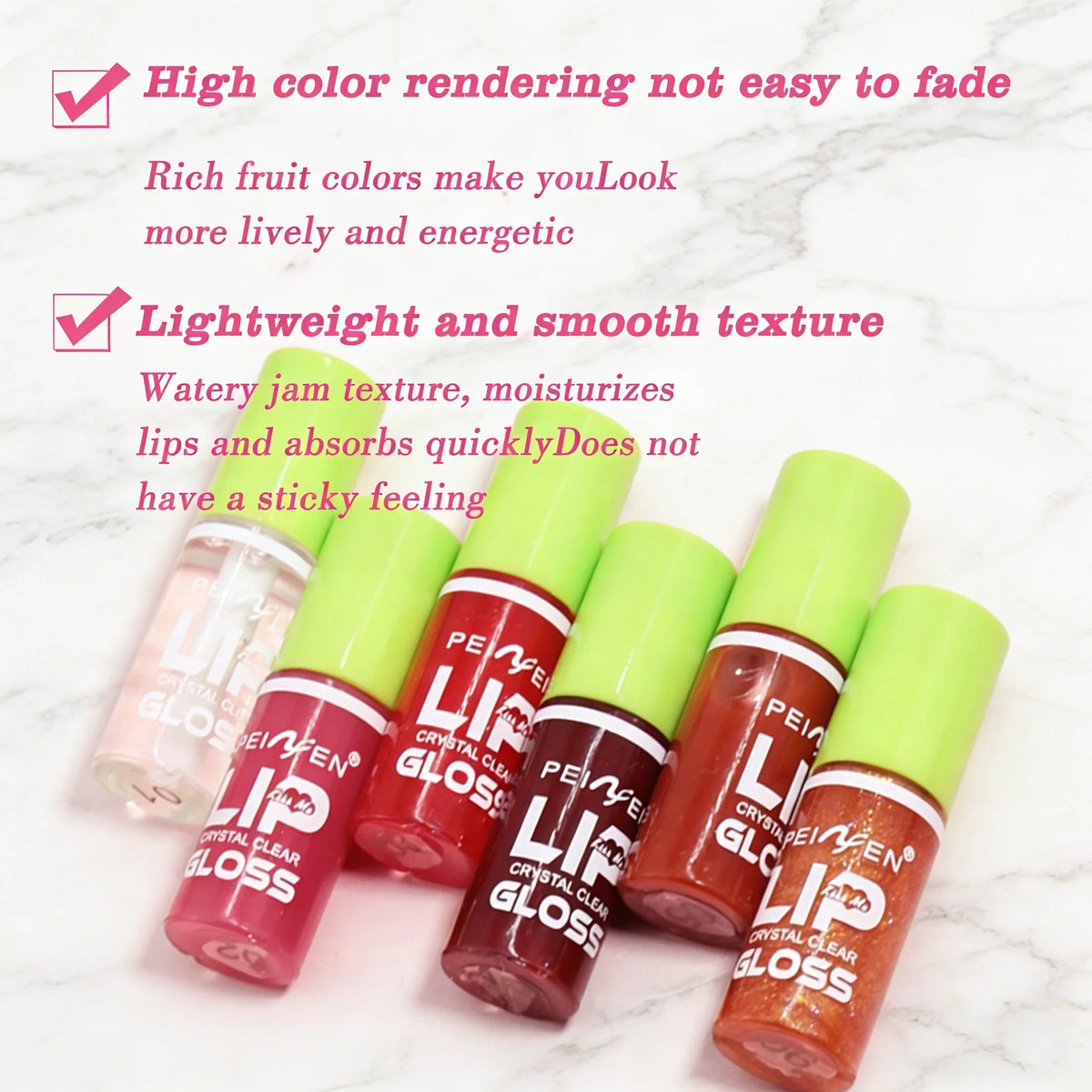 Lip Care Essence Oil Gloss – Moisturizing & Line Smoothing Lip Oil Gloss Qme