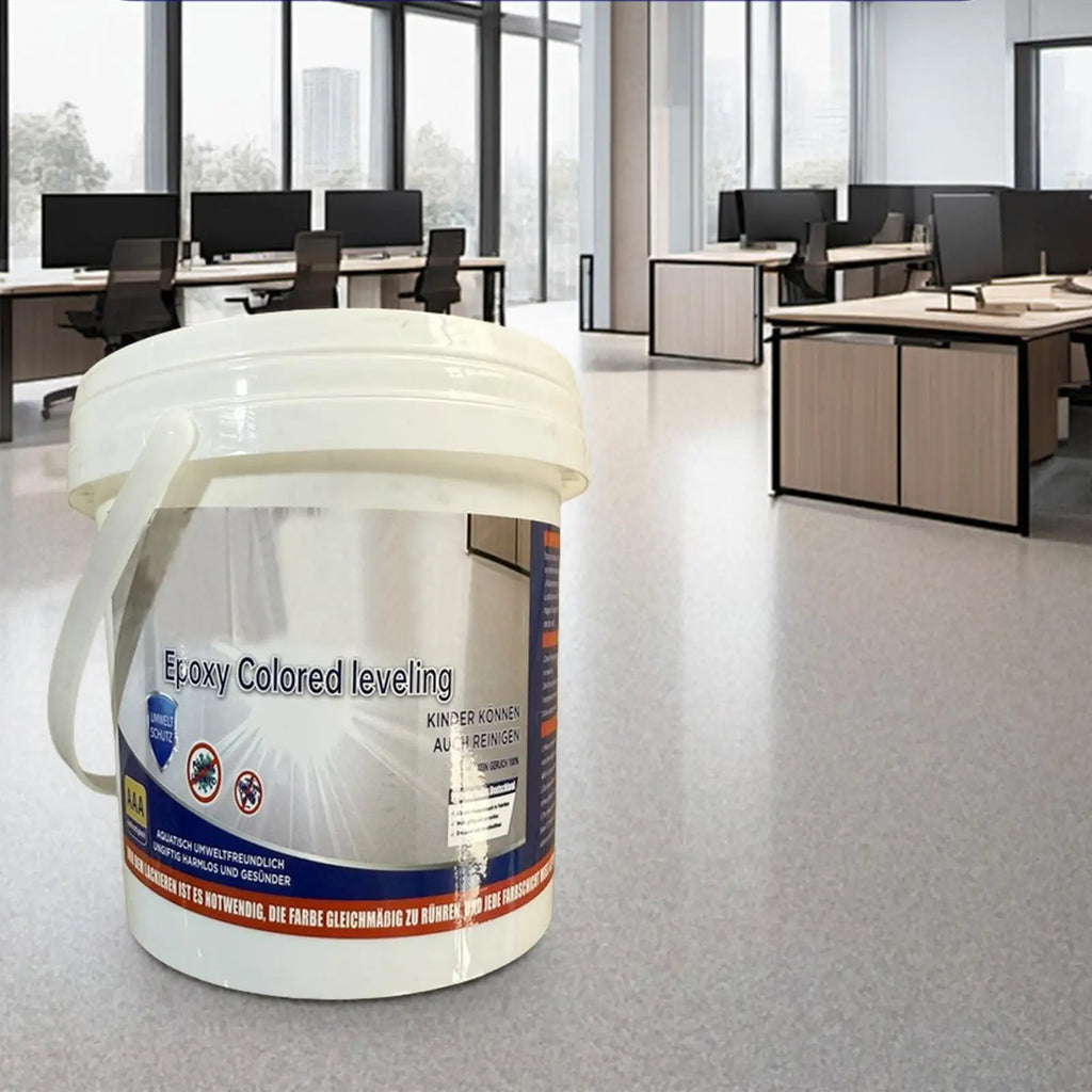 Epoxy Floor Coating Gloss Marble Effect Non-Slip Sand Paint Epoxy Floor Coating Qme