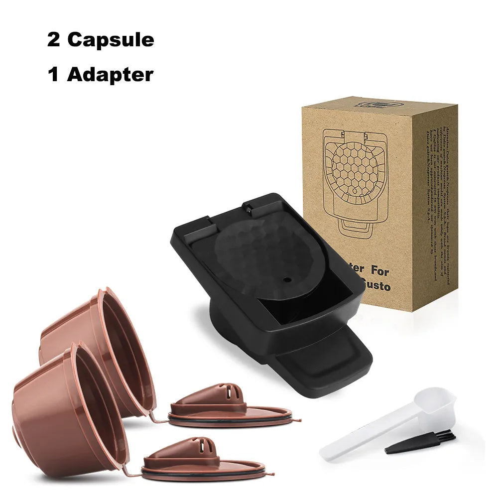 Nespresso to Dolce Gusto Capsule Pod Adapter – RECAFIMIL Coffee Pod Adapter Qst 1 adapter 2pod