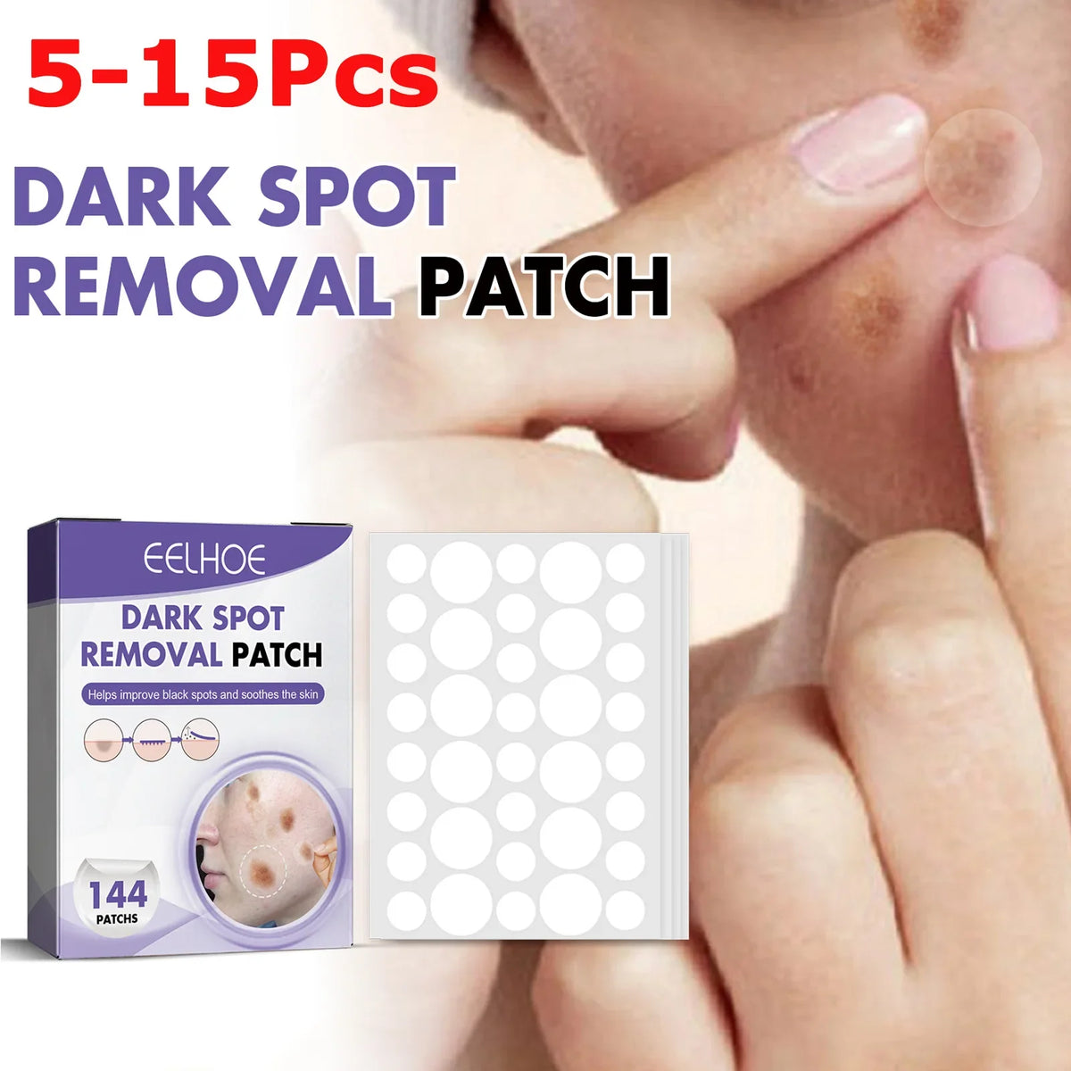 Dark Spot Correcting Patches – Brightening & Fading Facial Spots Dark Spot Patches Qme