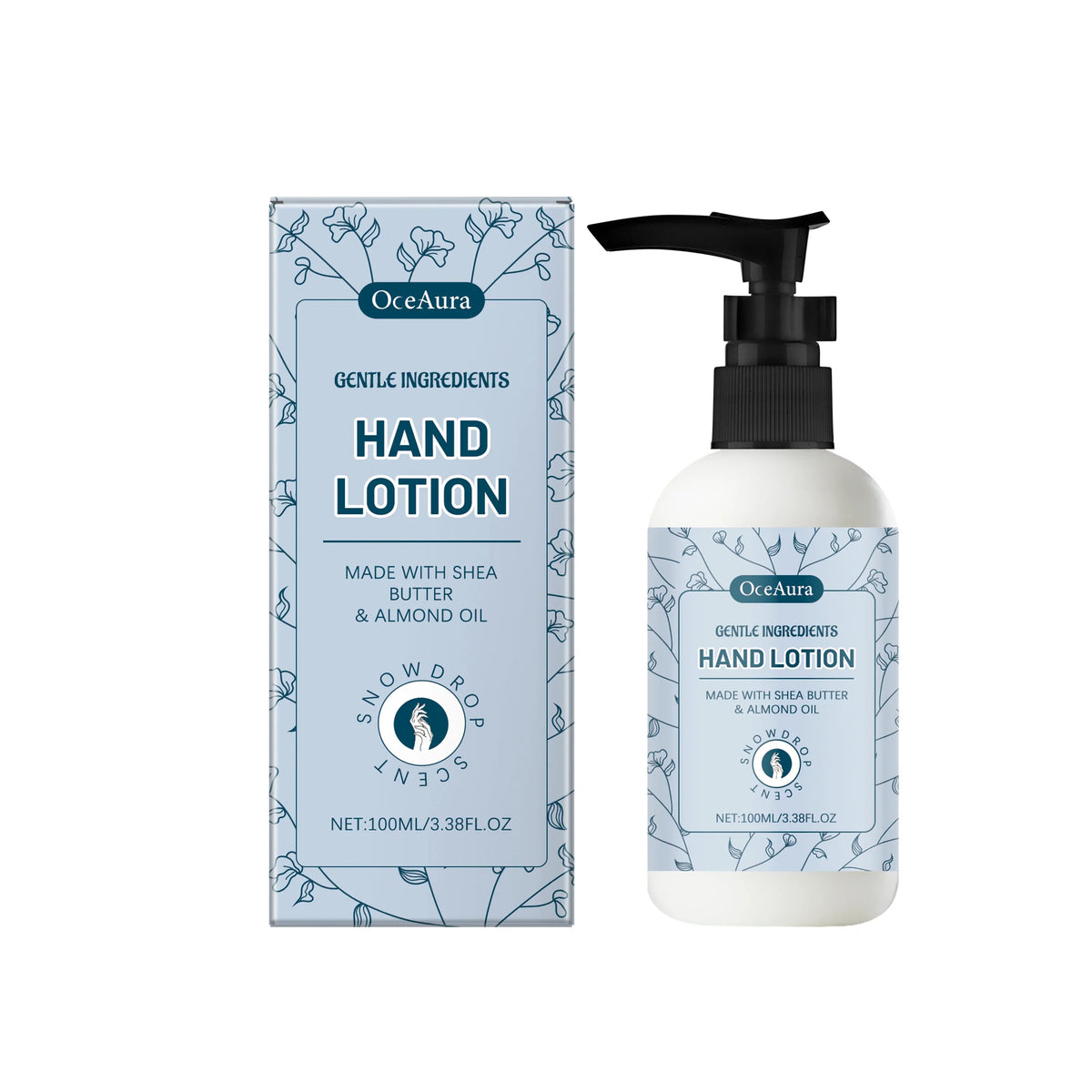 Shea Butter Hand Lotion – Nourishing, Softening & Moisturizing Hand Lotion Qme 100ml Boxed
