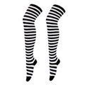 Over Knee Thigh High Socks – Japanese Striped Cotton, 11 Colors Thigh High Socks Qme W-1 one size