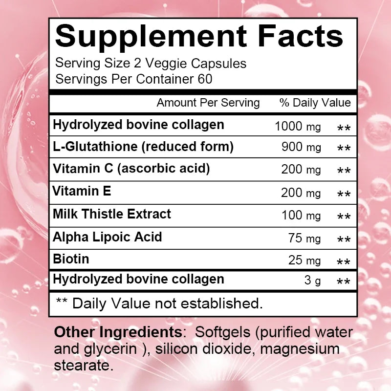 Daitea Hydrolyzed Collagen Supplement – Skin, Hair & Nails Collagen Supplement Qst