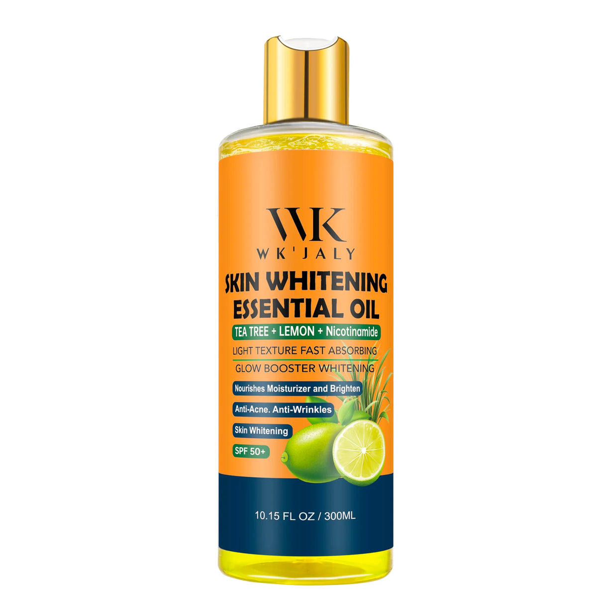 WK'JALY Niacinamide Brightening Body Oil – Tea Tree 300ml Brightening Body Oil Qst Pack of 1