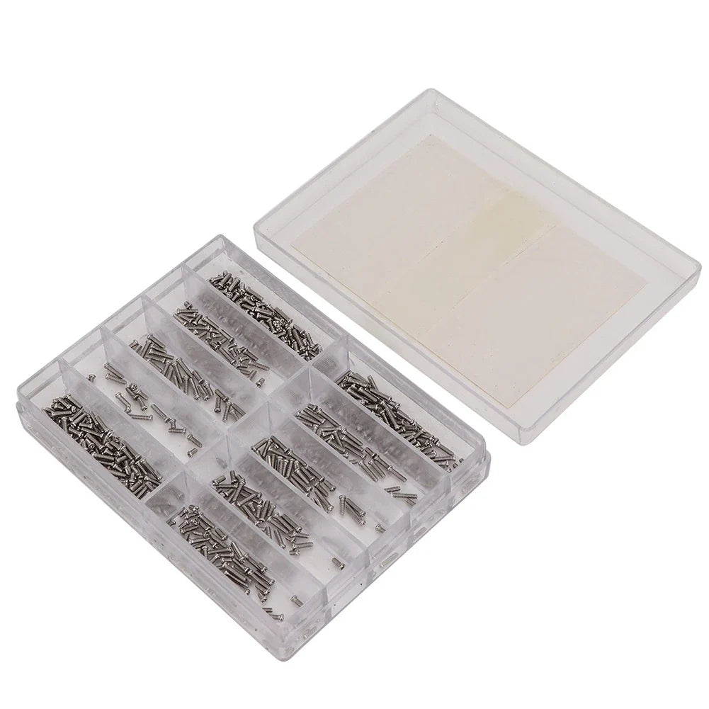 Stainless Steel Watch Back Case Cross Screws 1.6mm Set Watch Repair Screws Qme