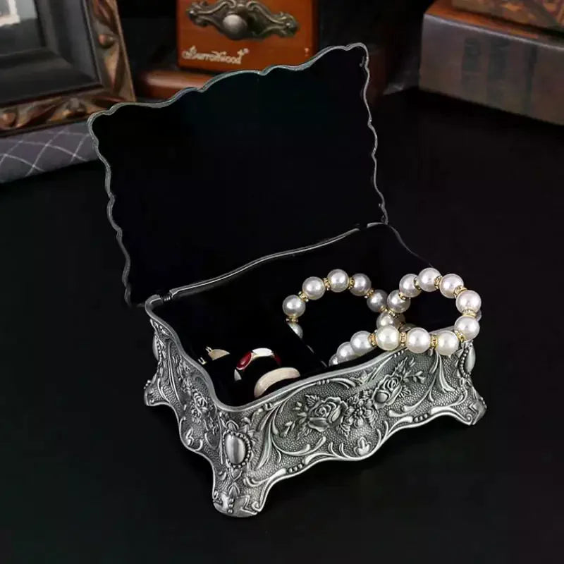 Rosary Jewelry Storage Box | Soft Lining Anti-Scratch Organizer Jewelry Storage Box Qme