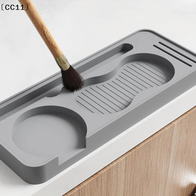 Non-Slip Silicone Coffee Tamper Pad & Espresso Tool Holder Coffee Tamper Pad Qme