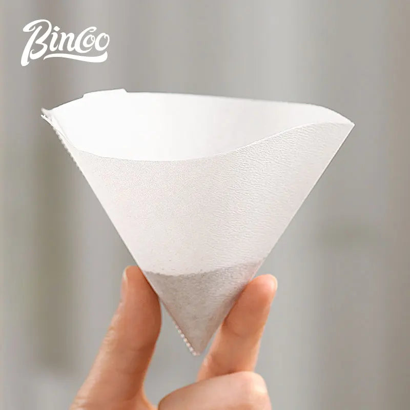 Bincoo V-Shaped Conical Coffee Filter Papers | Pour Over Coffee Filter Papers Qst