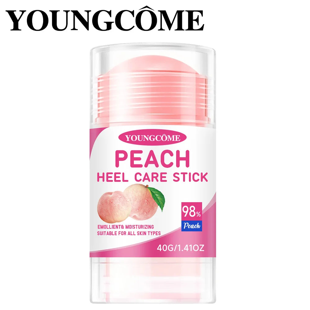 YOUNGCOME Peach Moisturizing Cream Stick – Hands, Feet & Heels Foot & Hand Cream Qst