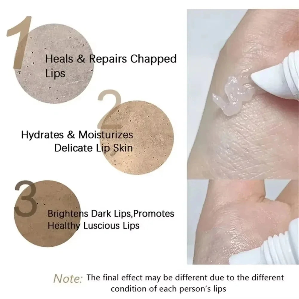 Lip Brightening Balm Mask – Exfoliating & Moisturizing Gloss Lip Balm Mask Qme