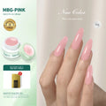 Nailpop Milky Builder Gel UV/LED Nail Extensions – 30ml Builder Gel Qme MBG-Pink