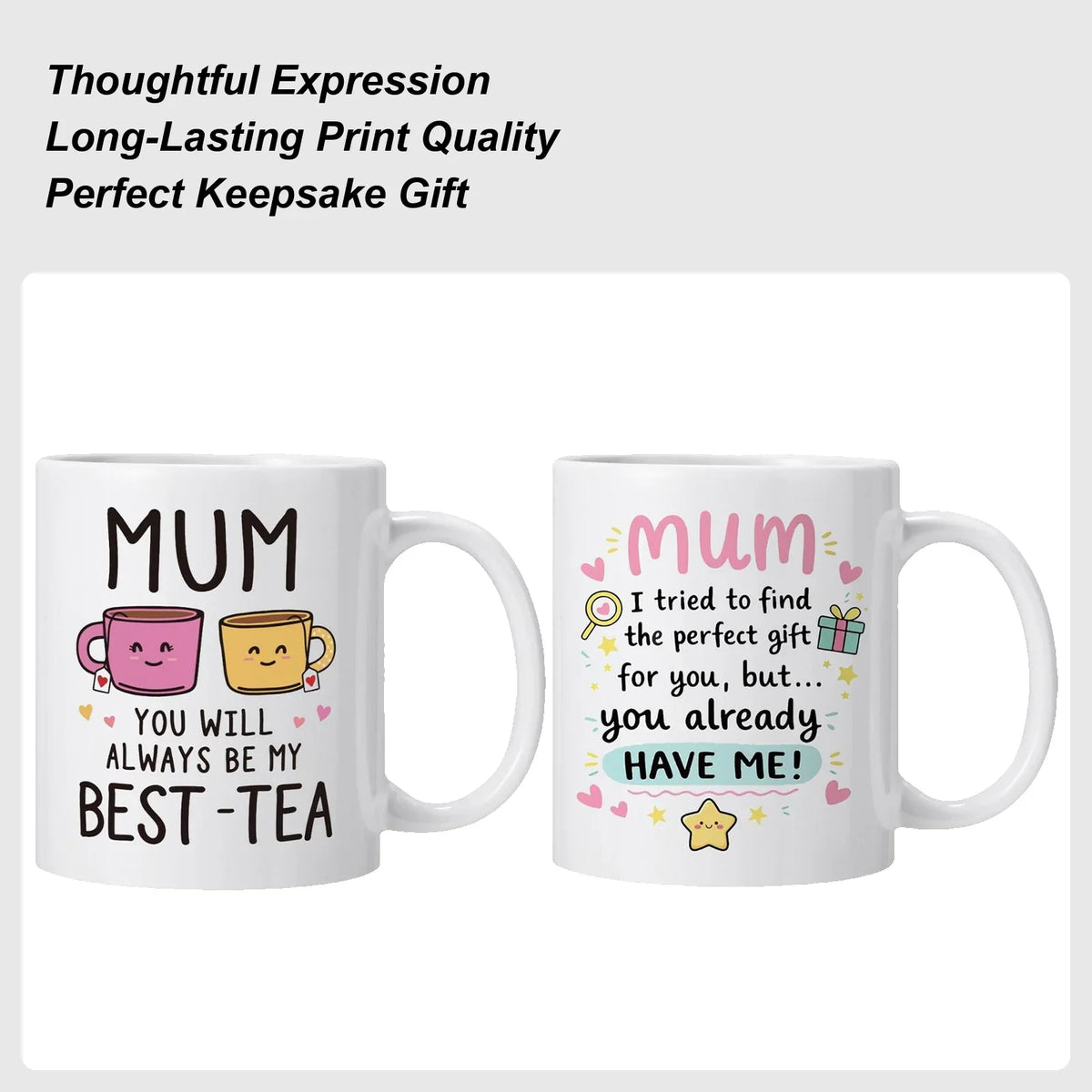 Funny Ceramic Coffee Mug – Cute Non-Slip Cup, Home Decor Gift Ceramic Coffee Mug Qme