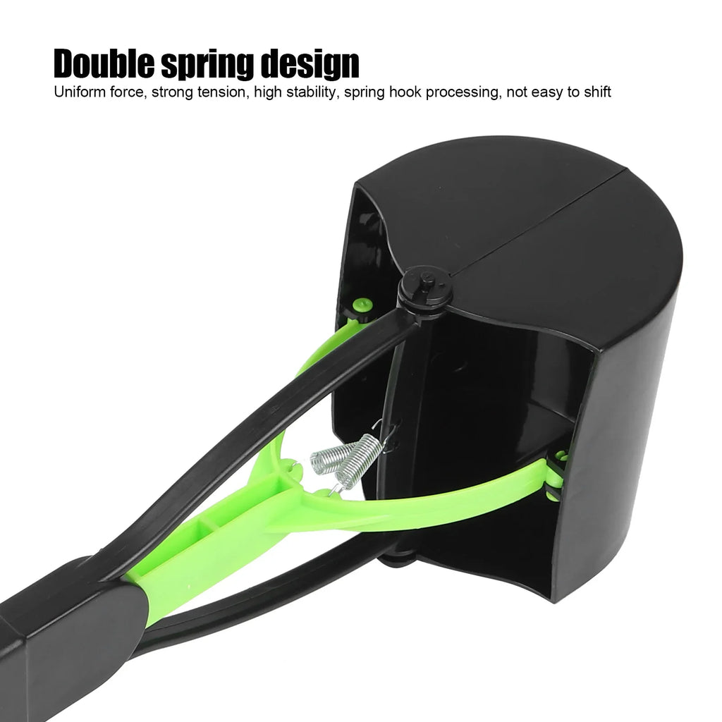 Dog Pooper Scooper Long Handle Jaw Grabber Pet Waste Picker Pet Waste Scooper Qme