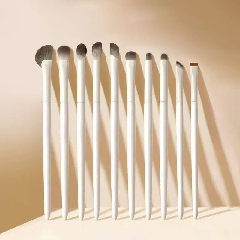 5-8 Pc Natural Eye Makeup Brush Set – Soft Eyeshadow Detail Eye Makeup Brush Set Qme