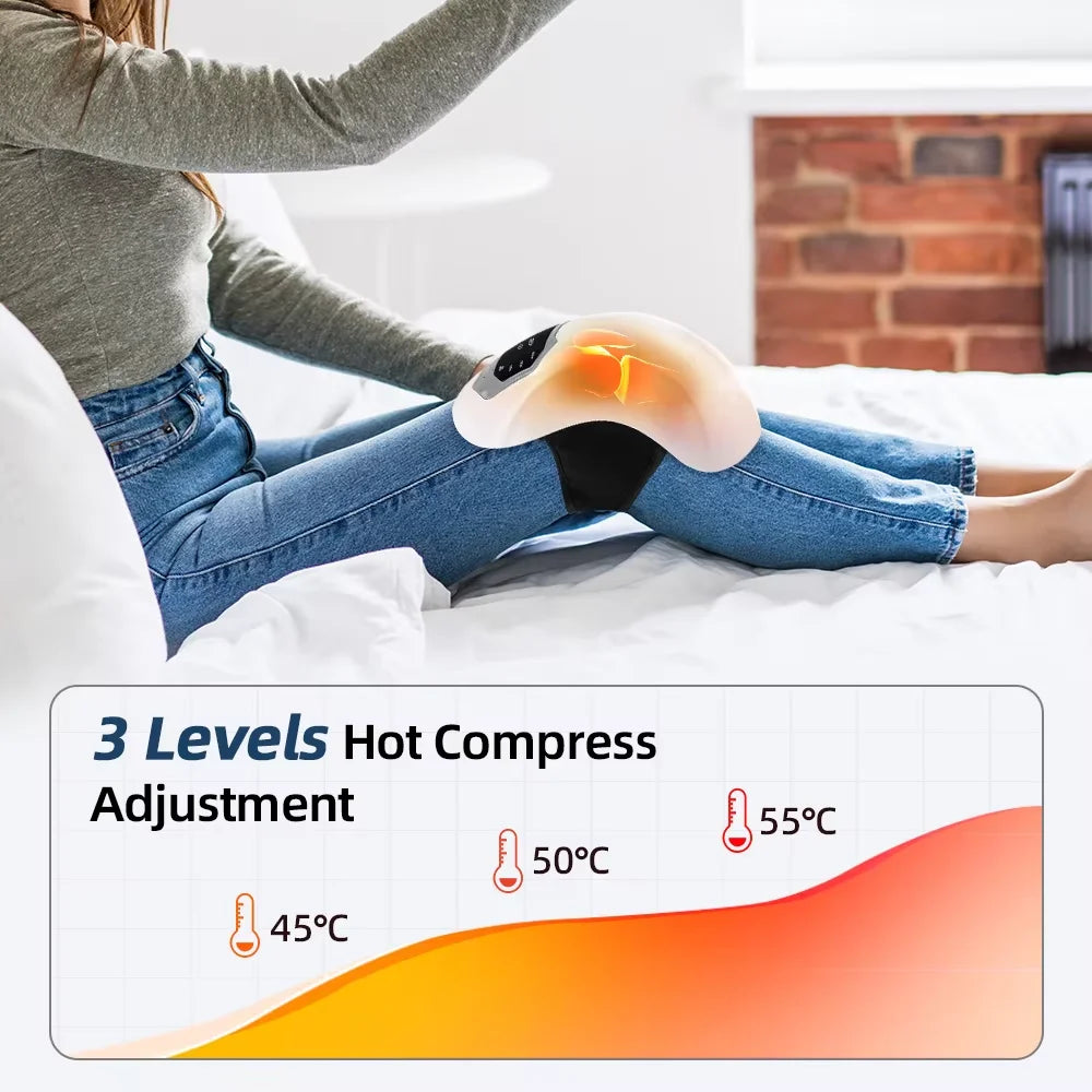 Wireless Knee Massager – Airbag, Infrared Heat & Vibration Knee Massager Qst