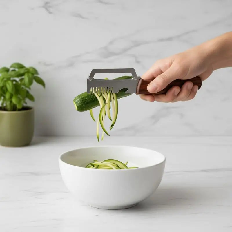 4-in-1 Stainless Steel Vegetable Peeler & Kitchen Tool Vegetable Peeler Qme Default Title