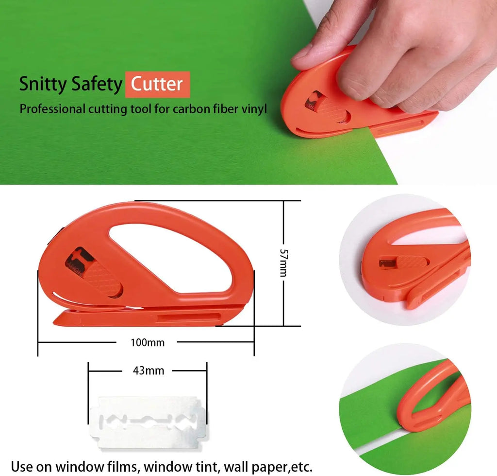Car Vinyl Wrap Squeegee Scraper & Wallpaper Smoother Tool Vinyl Wrap Squeegee Qme