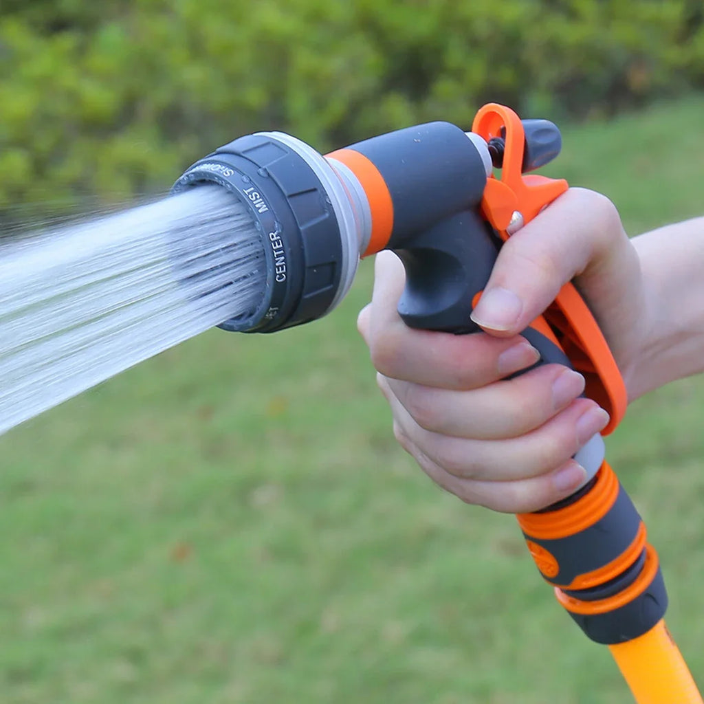 8-Pattern High-Pressure Garden Hose Spray Gun Nozzle Garden Hose Spray Gun Qme