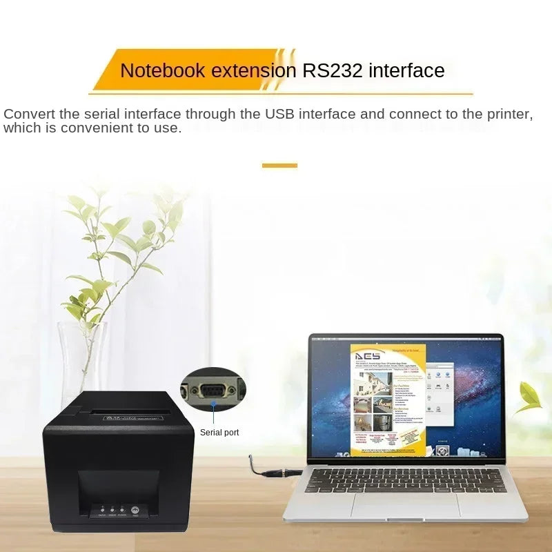 USB to DB9 RS232 Serial Adapter Gold Plated – FTDI PL2303 USB Serial Adapter Qme