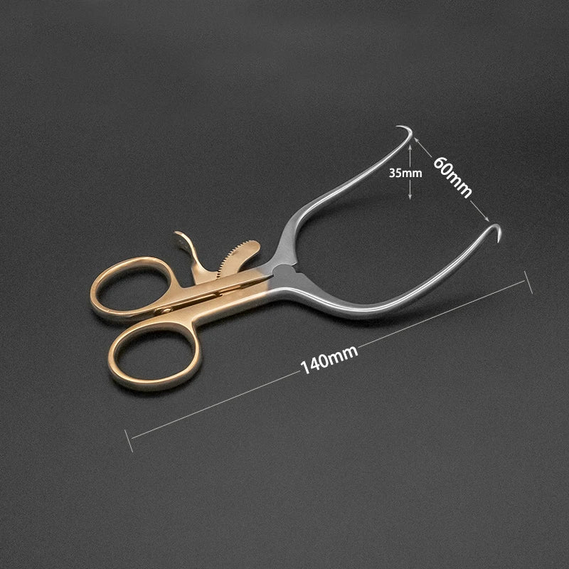 Titanium Steel Mastoid Skin Retractor – Adjustable Multi-Hook Surgical Retractor Qme