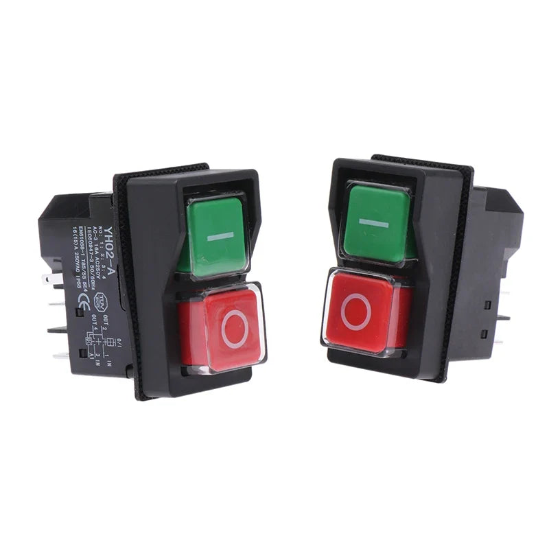 Electromagnetic Push Button Switch Starter IP55 KJD17 KLD28 Machine Tool Switch Qme