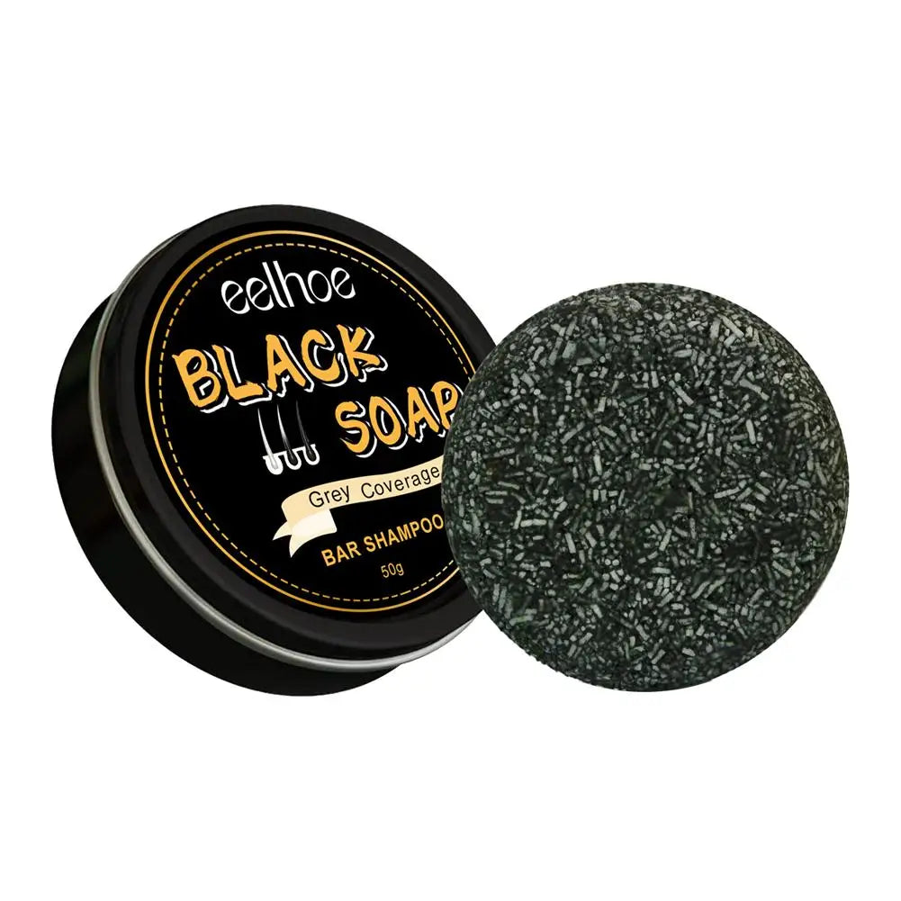 Men's Gray Darkening Shampoo Bar – Black Hair & Beard Soap Darkening Shampoo Bar Qme A