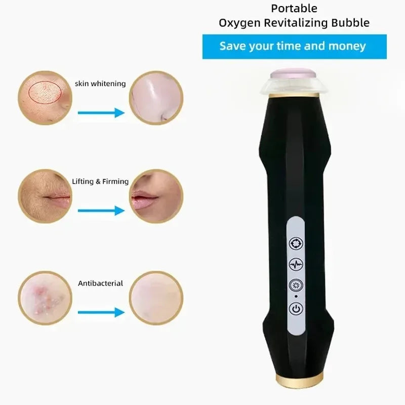 CO2 Oxygen Bubble Facial Device – Home Spa Skin Tool Facial Beauty Device Qst