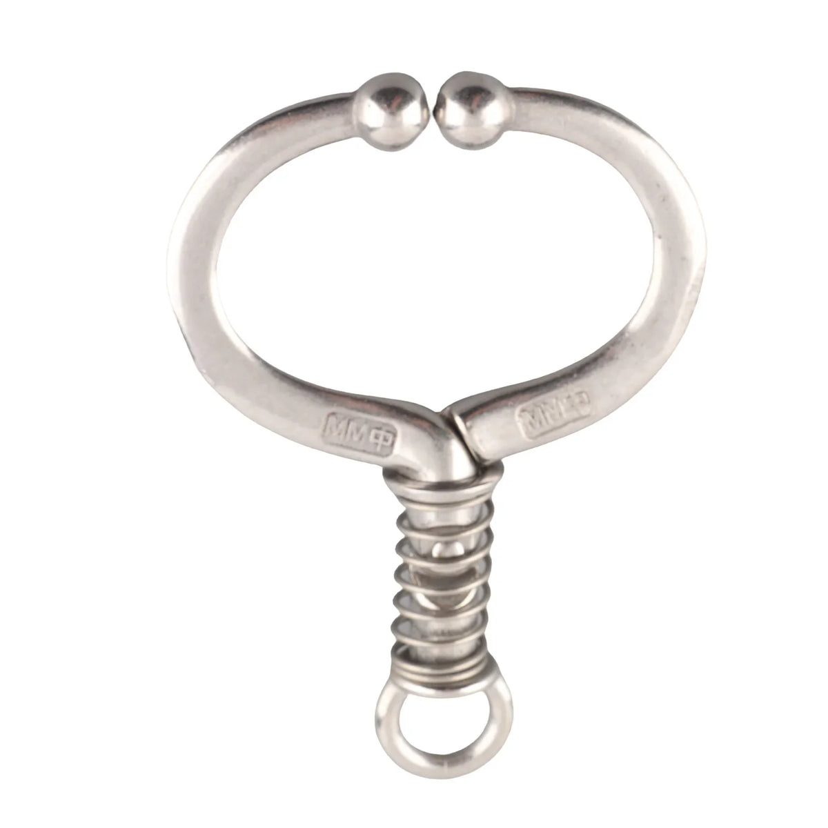 Stainless Steel Spring Bull Nose Ring – Cattle Livestock Tool Livestock Nose Ring Qme
