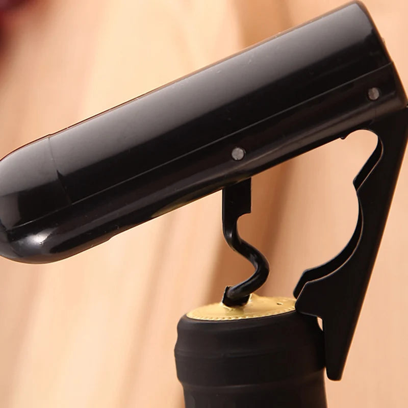 Wine Bottle Shaped Foldable Corkscrew & Fridge Magnet Opener Wine Bottle Opener Qst
