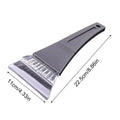 2-in-1 Winter Car Snow Shovel Glove – Waterproof Scraper Snow Scraper Glove Qme White