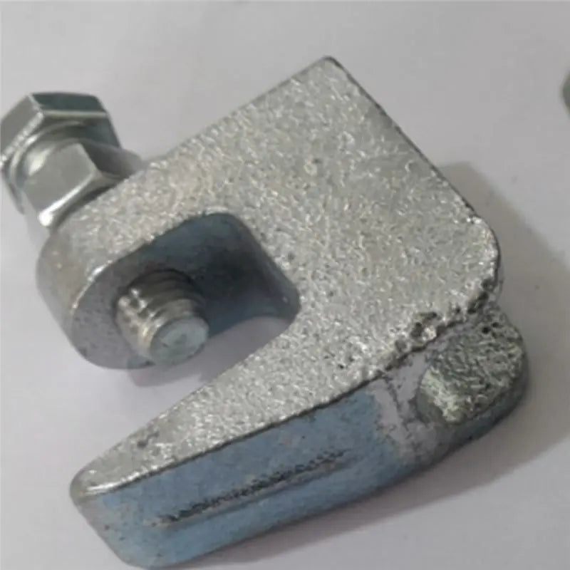 Iron Beam Clamp UNC 3/8 | 4 Jaw Vertical Pipe Support Pipe Support Clamp Qme
