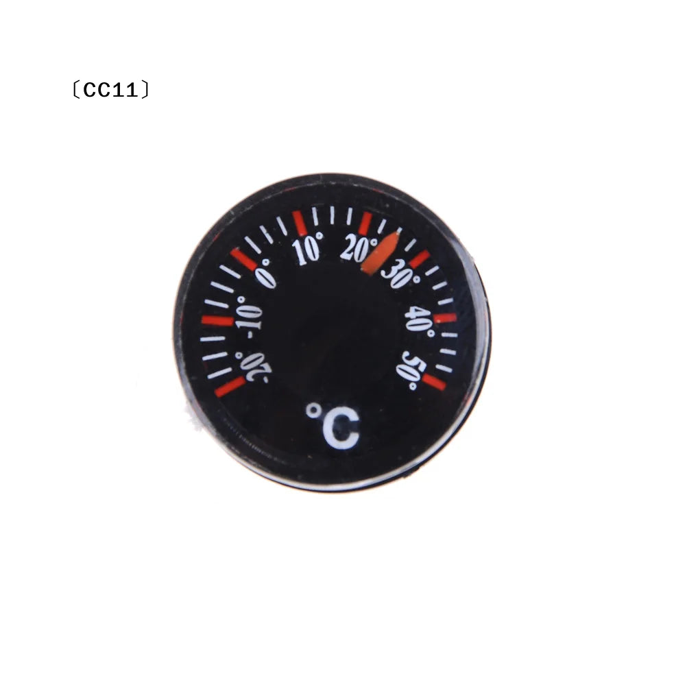 Mini Round Plastic Spirit Thermometer – Circular Design Spirit Thermometer Qme