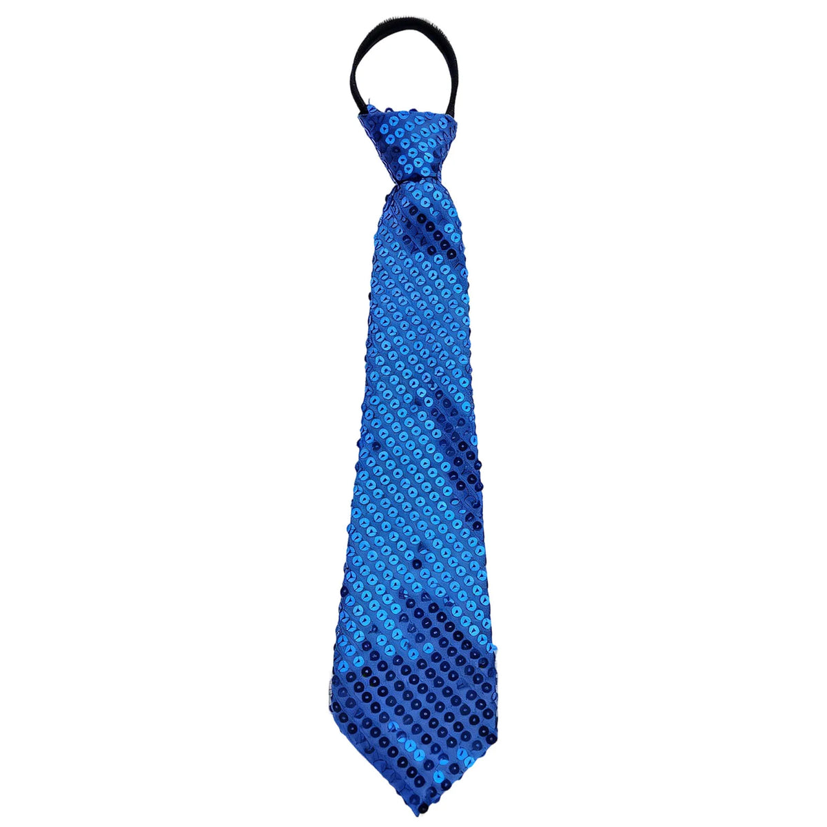 Shiny Sequin Necktie – Glitter Stage & Prom Tie Men Women Sequin Necktie Qme Royal Blue