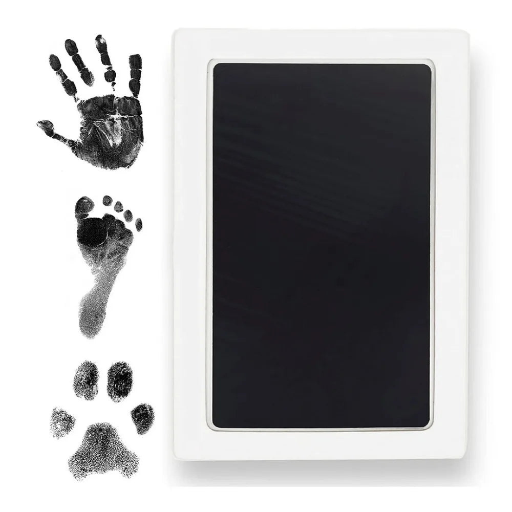 Baby Inkless Handprint & Footprint Kit with Photo Frame Baby Keepsake Kit Qme