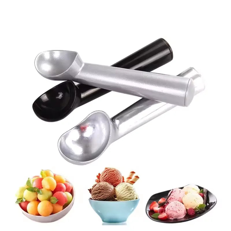 Nonstick Aluminum Ice Cream Scoop – Melon Ball & Dough Tool Ice Cream Scoop Qst