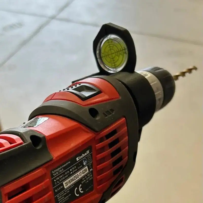 Electric Drill Spirit Level Tool – Precision Hole Drilling Guide Drill Level Tool Qme